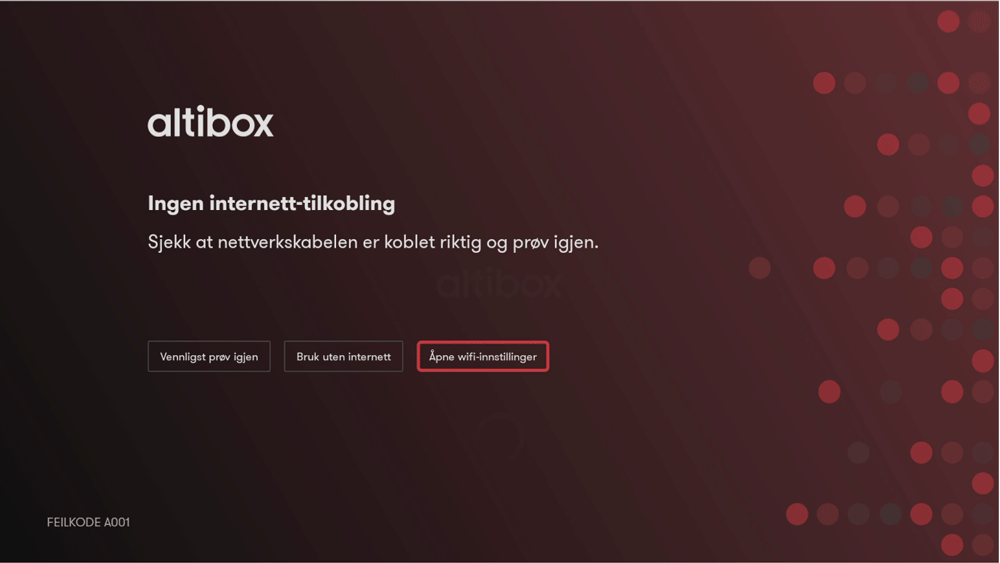 Åpne wifi-innstillinger