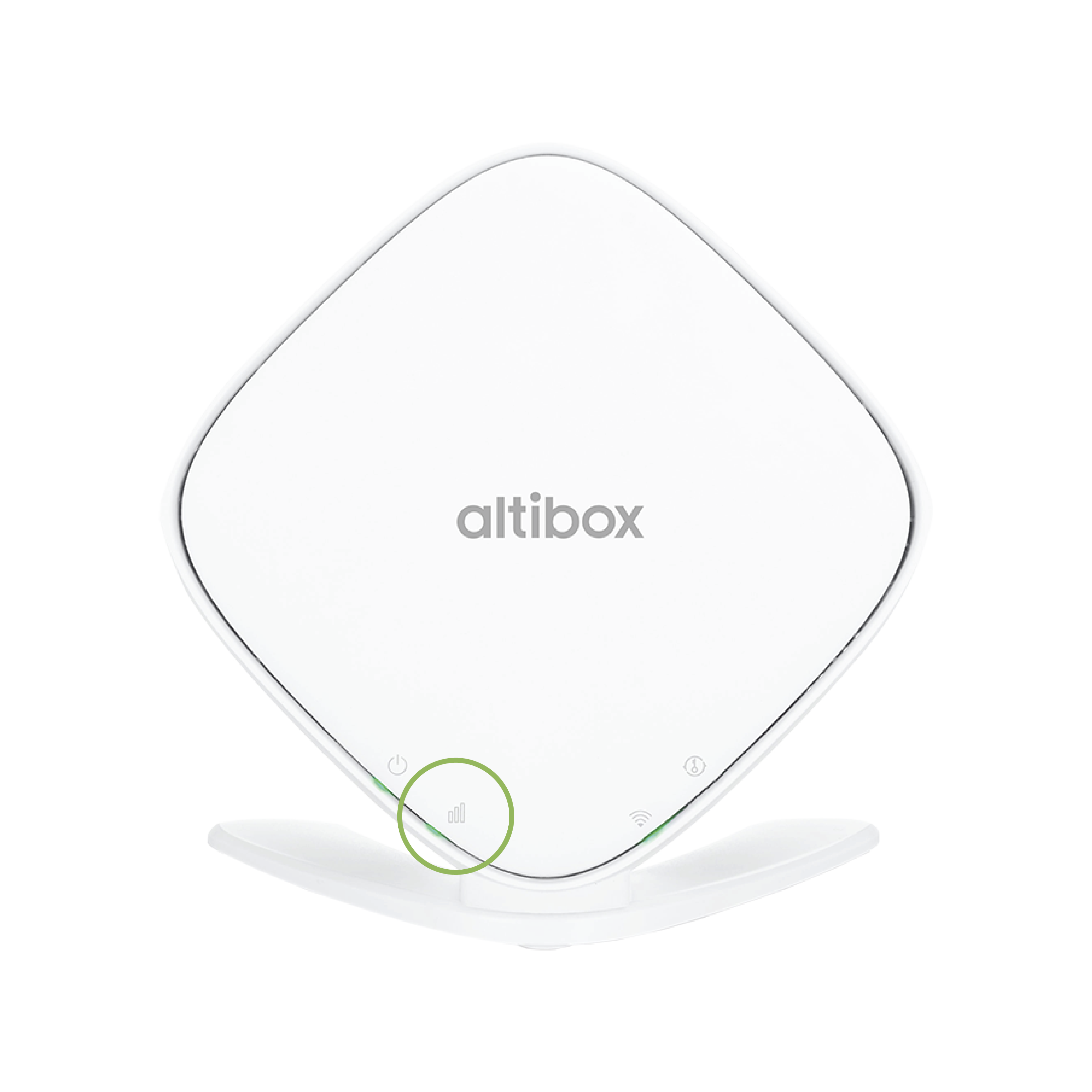 Dekningslyset på Altibox Wifi Overalt