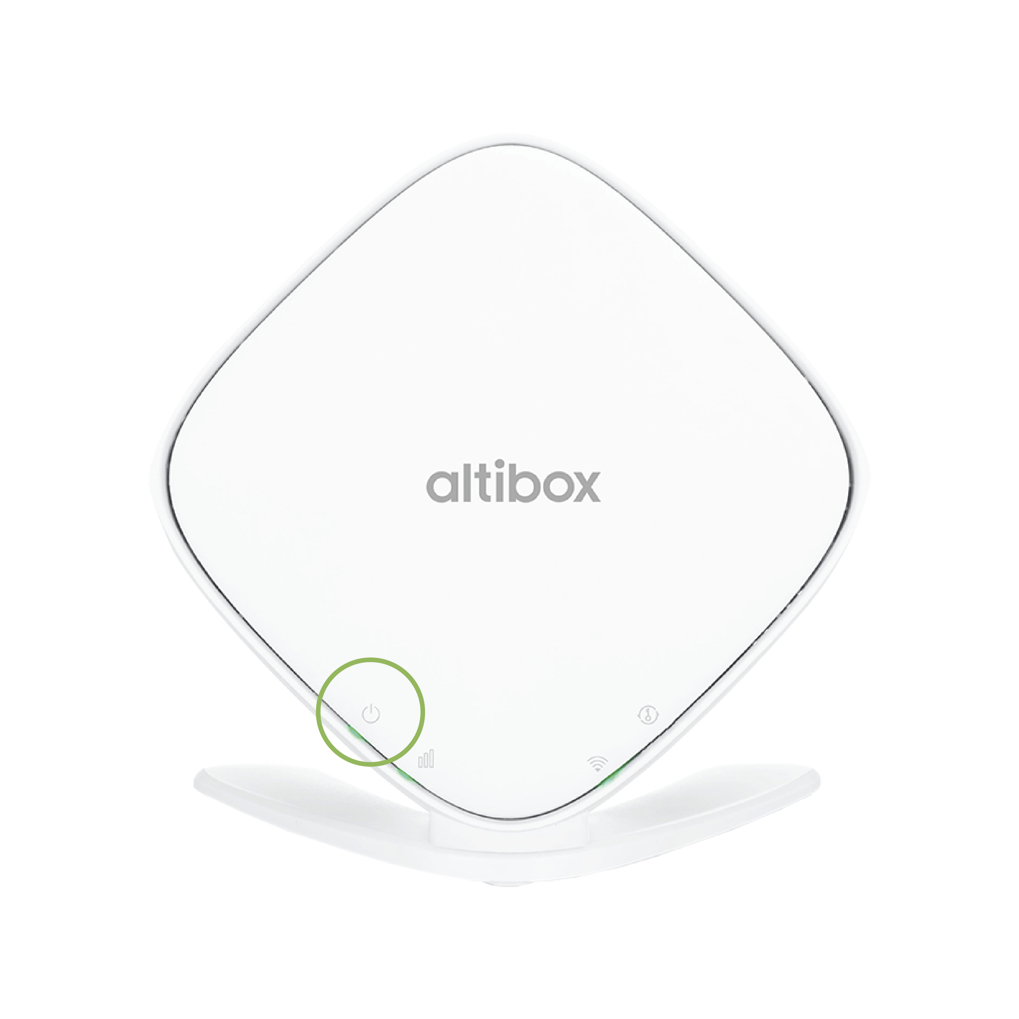 På-lyset på Altibox Wifi Overalt
